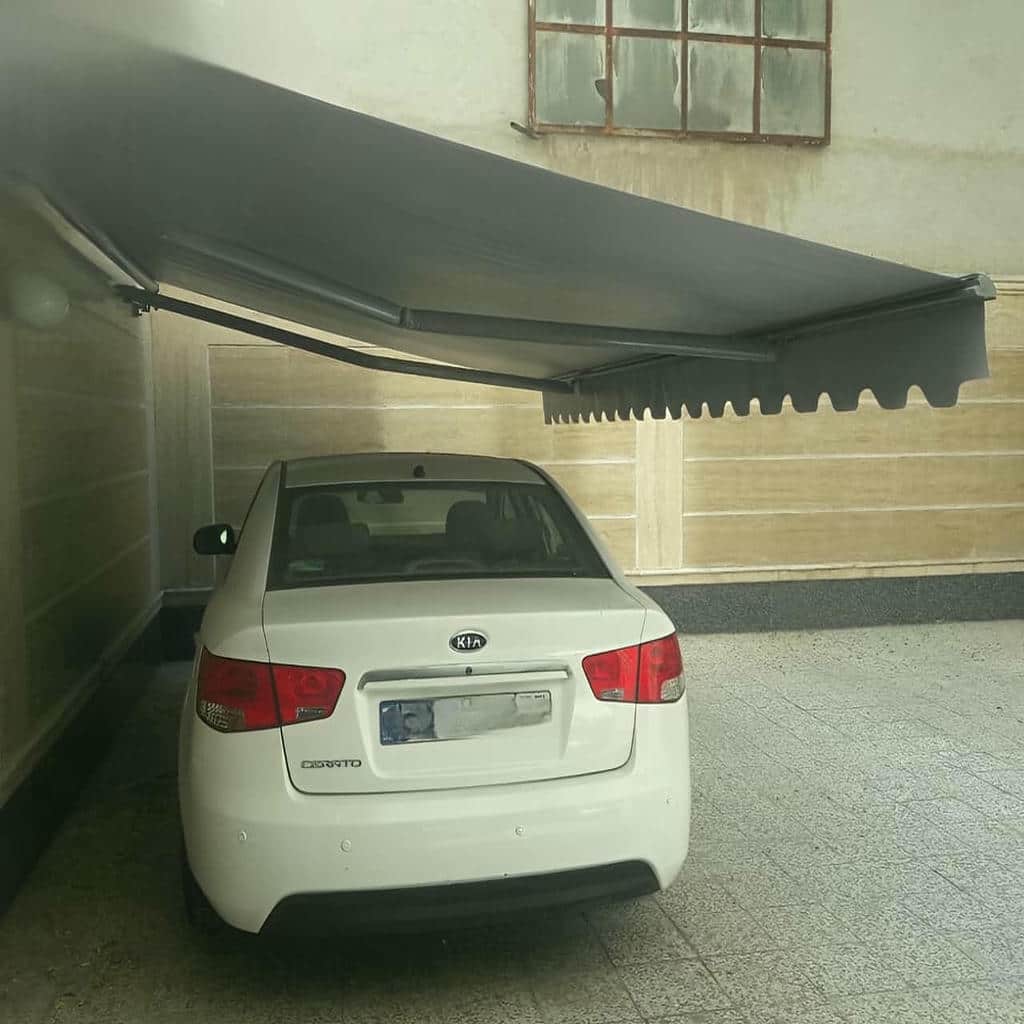 سایبان برقی در زاهدان