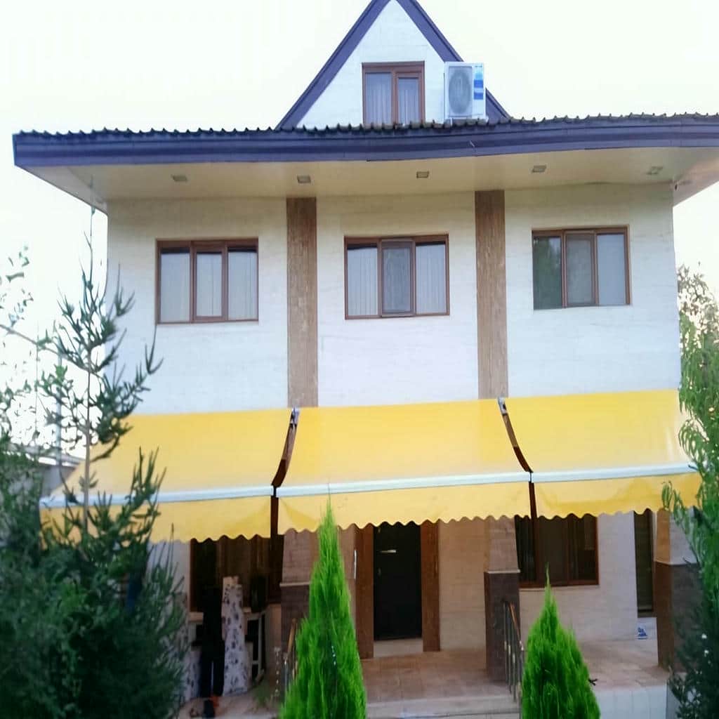 کارخانه سایبان برقی بازویی اتوماتیک ریموتی در رشت