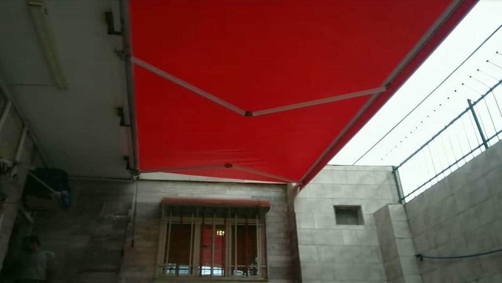خرید سایبان برقی بازویی در گرگان