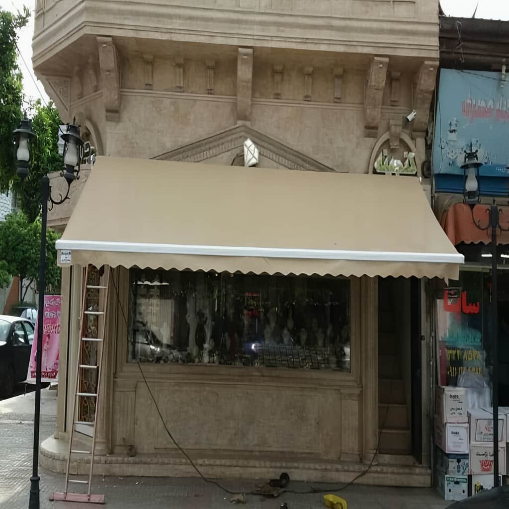 قیمت سایبان برقی پارچه ای در اصفهان