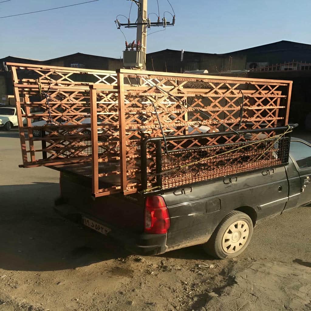 فروش درب آکاردئونی تمام گل در مهرشهر کرج