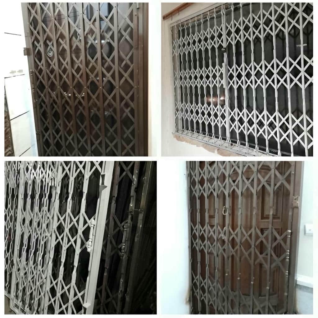 فروش درب آکاردئونی تمام گل در چالوس