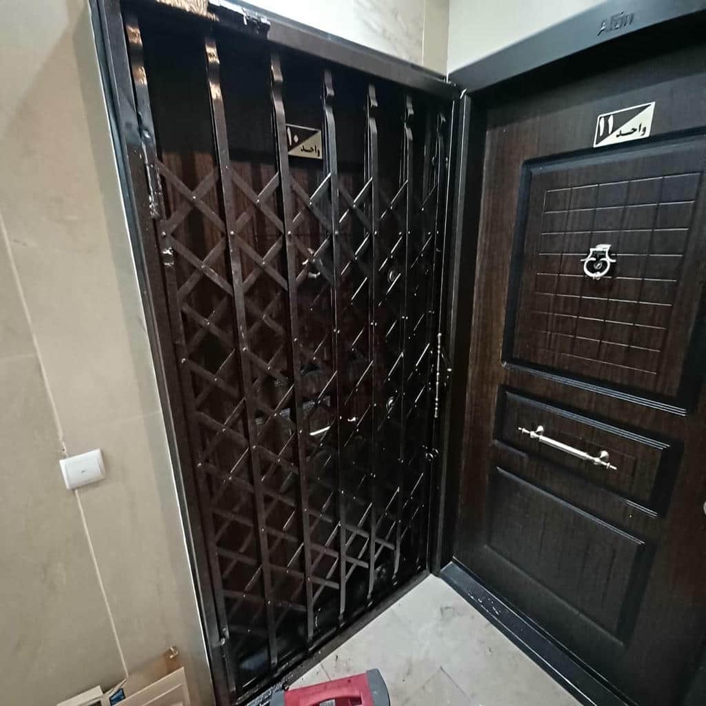 خرید درب آکاردئونی دوگل در کیش