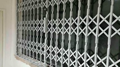درب آکاردئونی در ایرانشهر