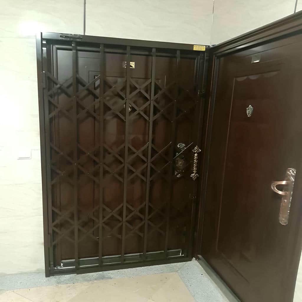 قیمت درب آکاردئونی سه گل در پرند