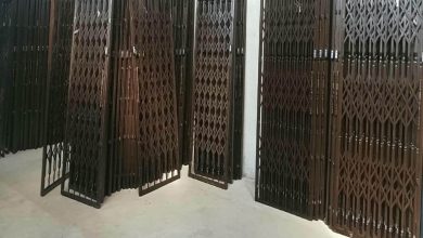 درب آکاردئونی در عظیمیه کرج