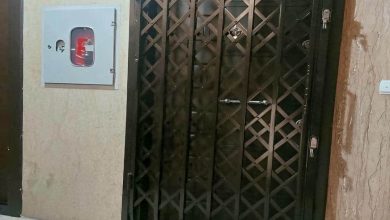 درب آکاردئونی در هشتگرد