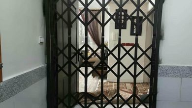 درب آکاردئونی در اشتهارد