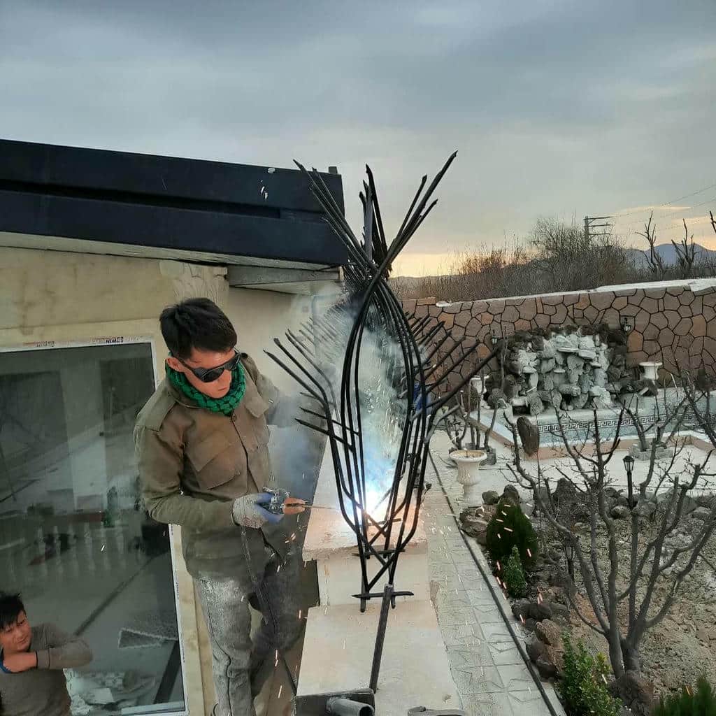 کارخانه حفاظ شاخ گوزنی متریال فولادی در محمودآباد