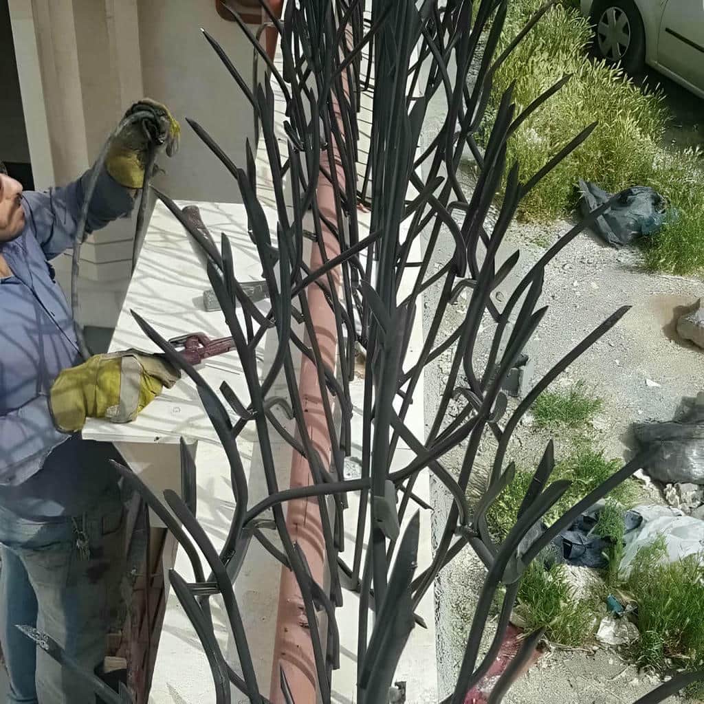 نصب حفاظ شاخ گوزنی تراکم بالا در هشتگرد