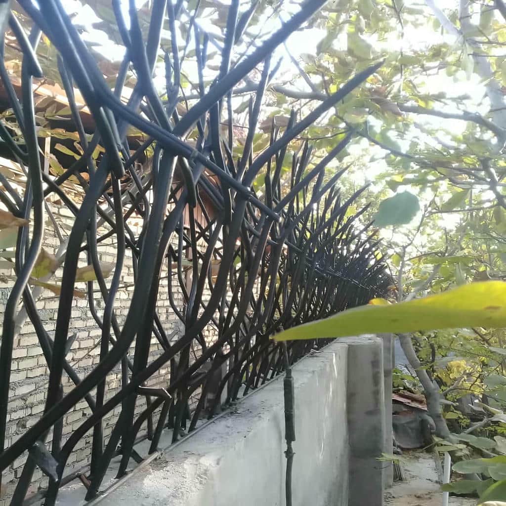 نصب حفاظ شاخ گوزنی تراکم بالا در قشم