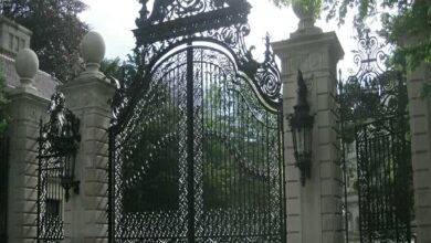 درب حیاط ویلایی در شهریار