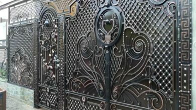 درب حیاط ویلایی در طالقان