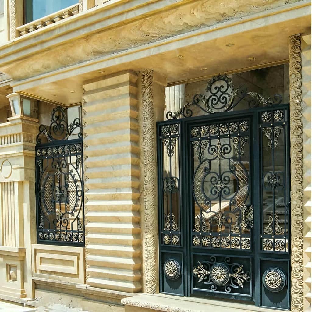 قیمت درب حیاط مدرن در گرگان