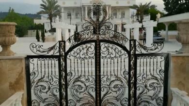 درب حیاط ویلایی در نسیم شهر