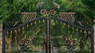 درب حیاط در یاسوج