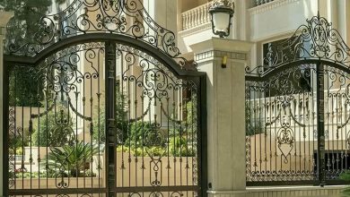 درب حیاط در بجنورد