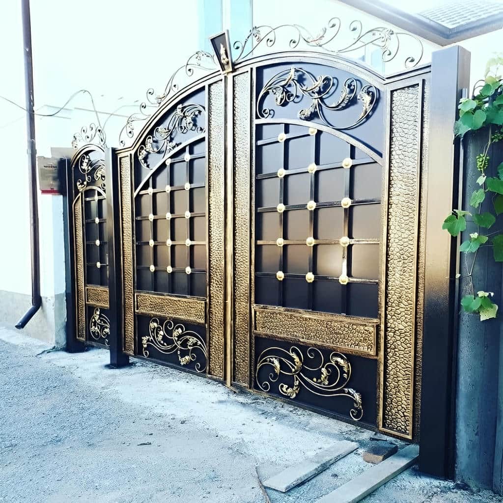 قیمت درب حیاط فرفورژه در سمنان