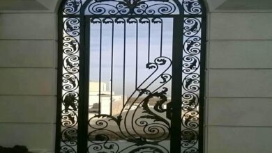 درب حیاط ویلایی در مهرشهر کرج