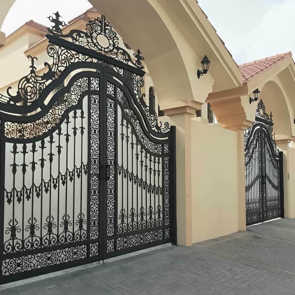 قیمت درب حیاط ویلایی فرفورژه در اشتهارد