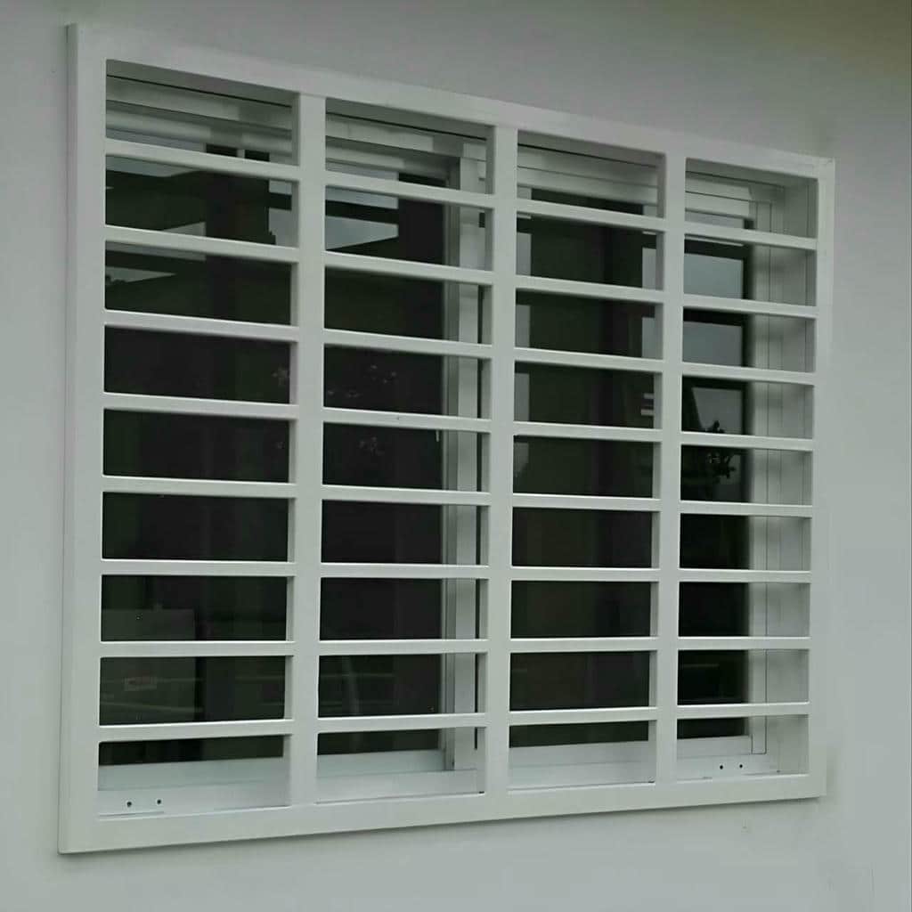 نصب حفاظ پنجره پوشش ضدزنگ در بندر لنگه