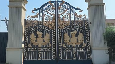 درب حیاط در اراک