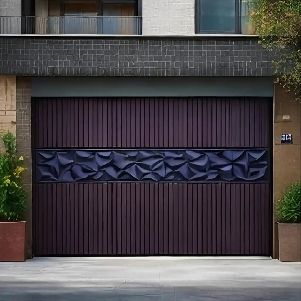 نصب درب سه بعدی طرح کیت کتی ویلایی