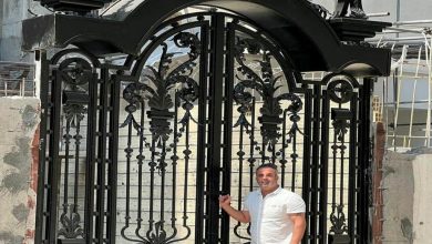 درب حیاط ویلایی در ملارد