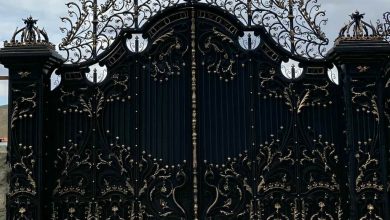 درب حیاط در اردبیل
