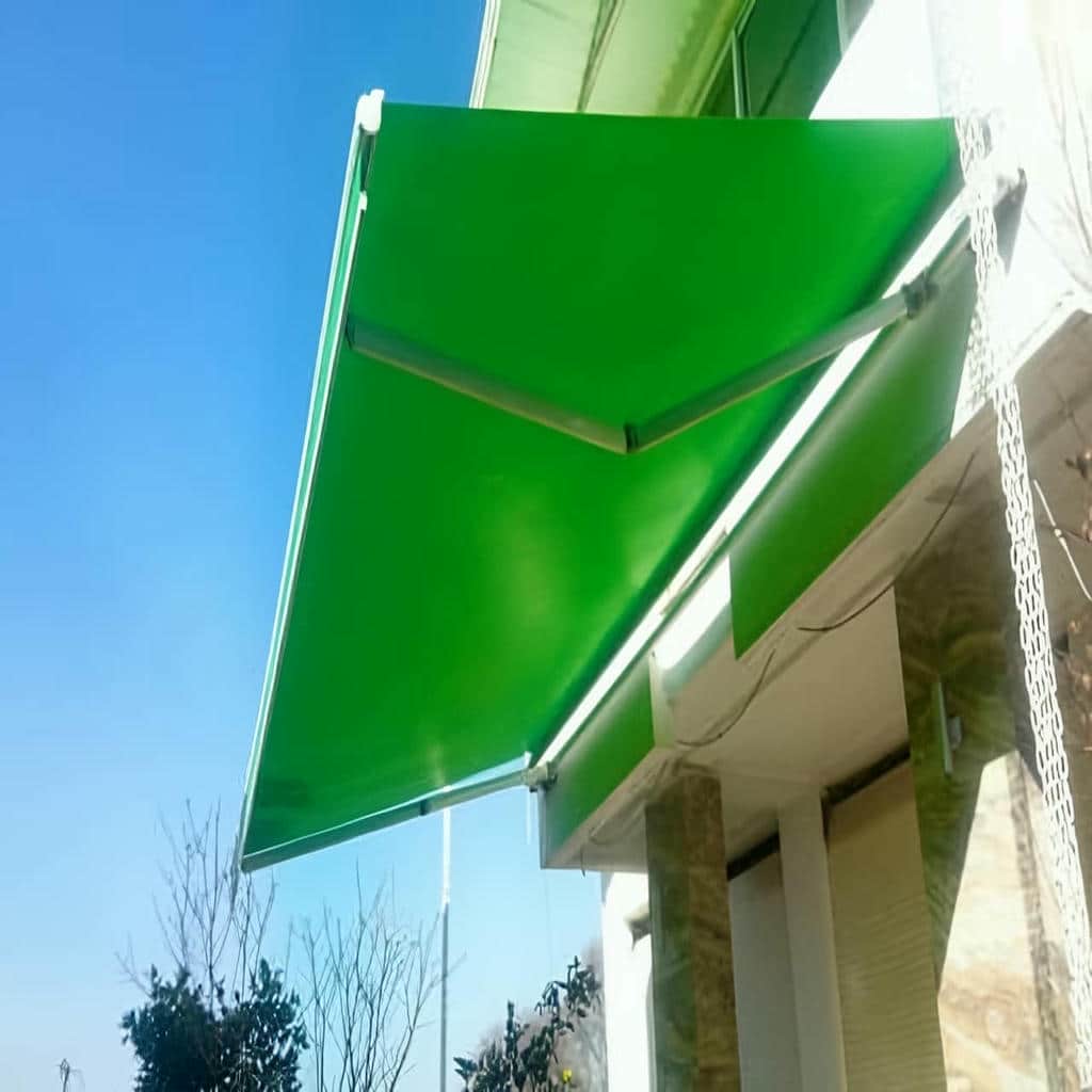 سایبان برقی ضد UV با زاویه قابل تنظیم