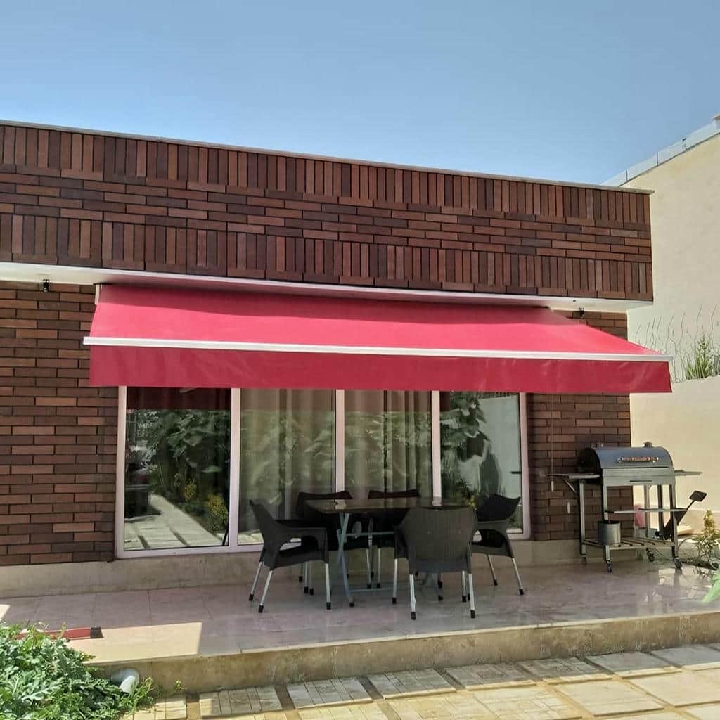 سایبان برقی سنسوردار با جمع شدن اتوماتیک