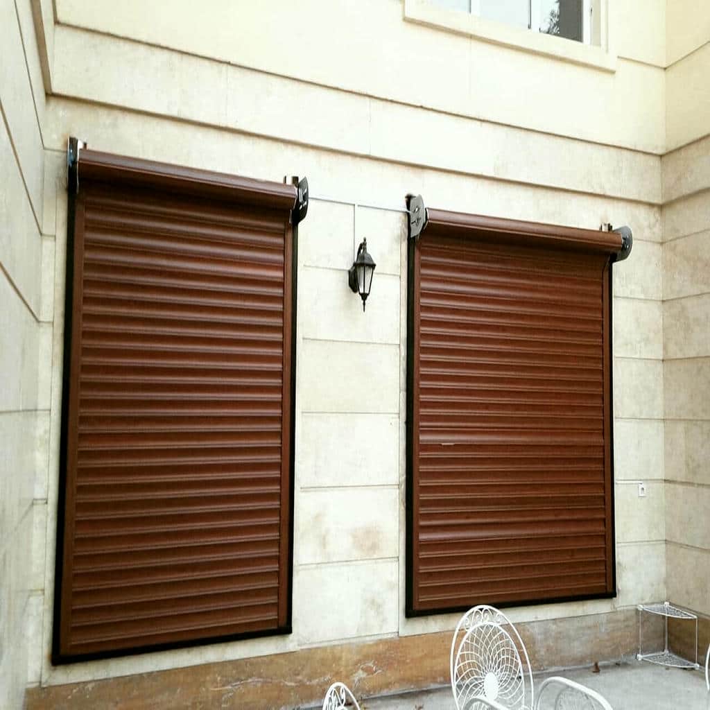 کرکره برقی با چک لیست کاربری ورودی