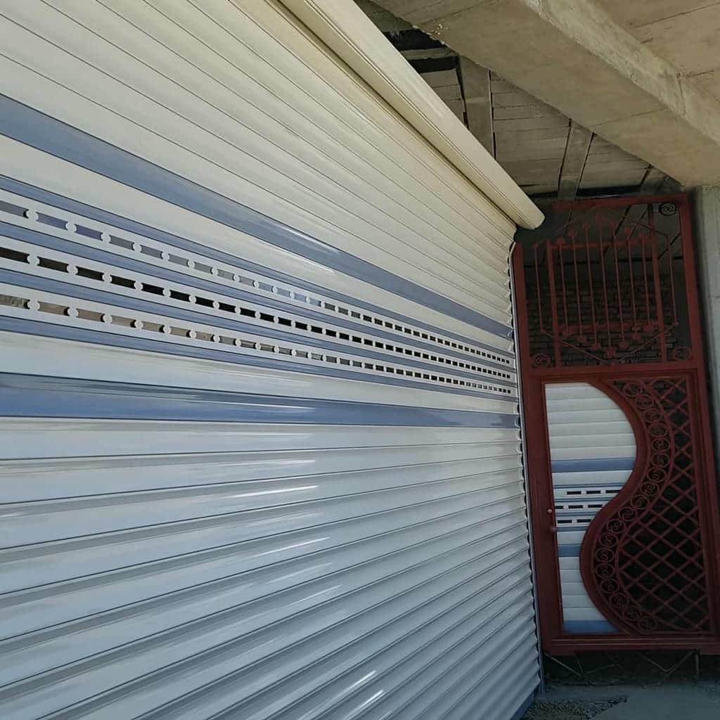 کرکره برقی پارکینگ صنعتی با فتوسل کرکره برقی پارکینگ صنعتی با فتوسل