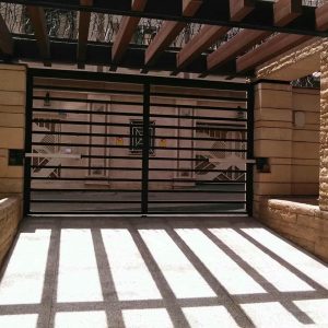 رفع صدای زیاد جک درب پارکینگ