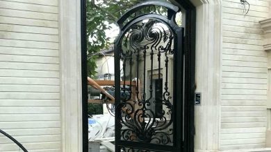 امنیت باغ و ویلا با حفاظ شاخ گوزنی روی دیوار