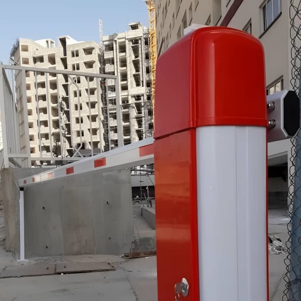 خرید راهبند پارکینگ بازویی با بوم آلومینیومی