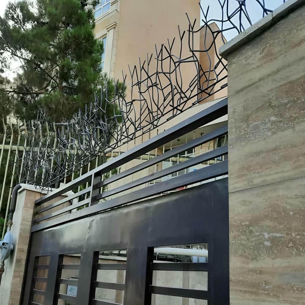خدمات نصب حفاظ دیوار کوتاه حیاط با جوشکاری مقاوم
