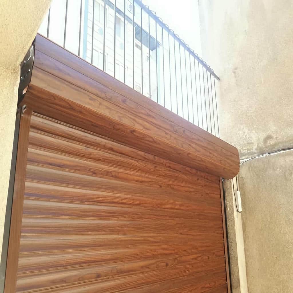 ساخت کرکره برقی فولادی سنگین برای دهانه عریض