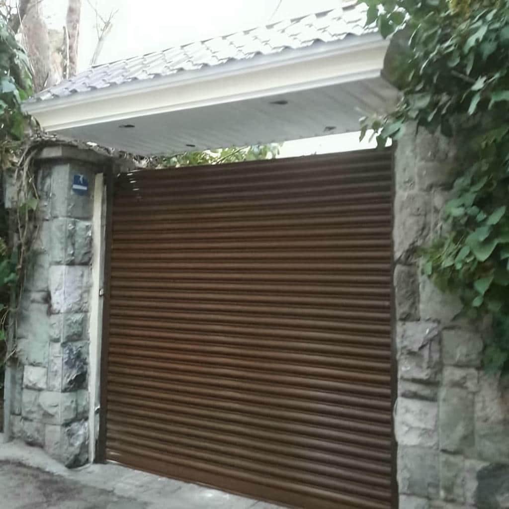 ساخت درب کرکره ای پارکینگ اتوماتیک برای دهانه عریض