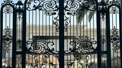 11 طرح درب ویلایی مینیمال خطی