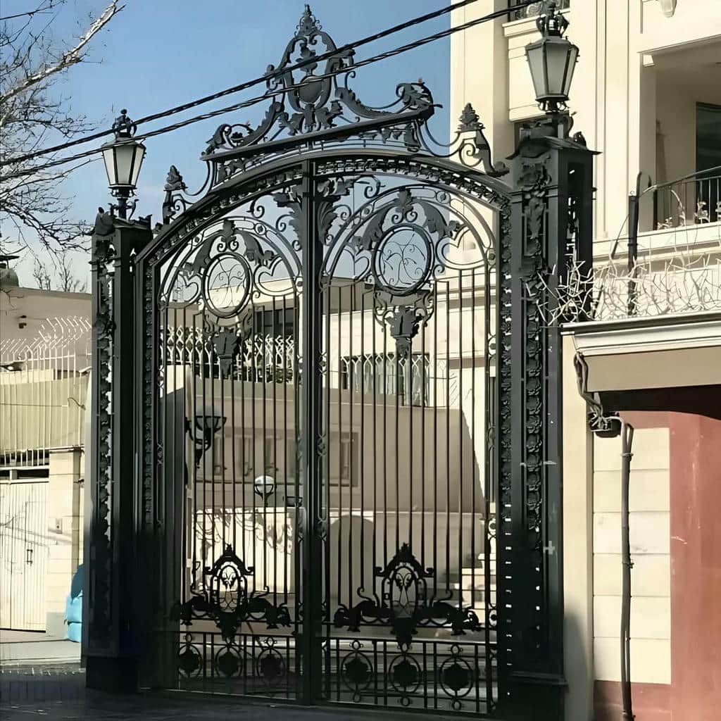 درب ویلایی ریلی محوطه باغ برای سفارش محوطه بزرگ