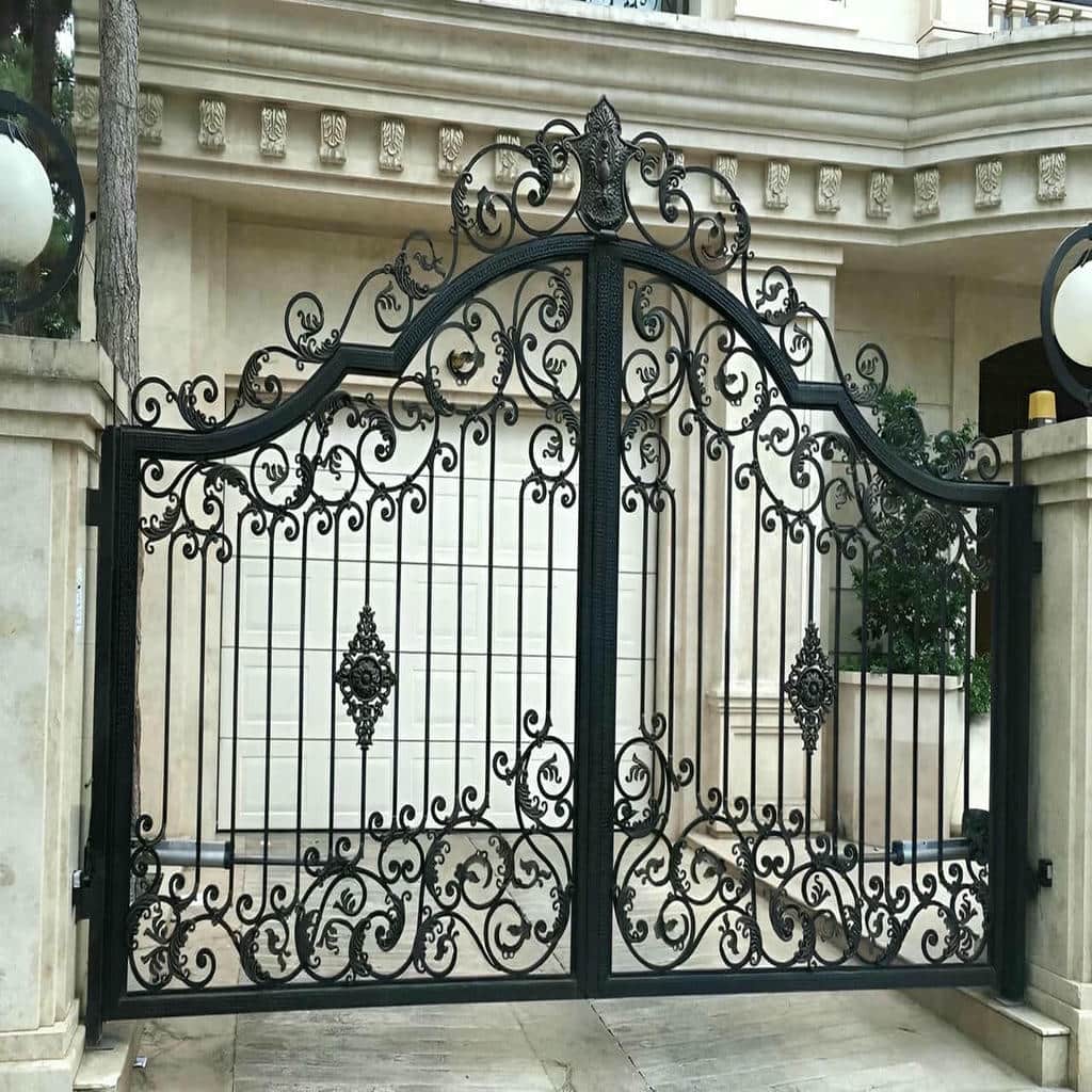 درب ویلایی پارکینگ دو لنگه مناسب خرید ورودی خودرو