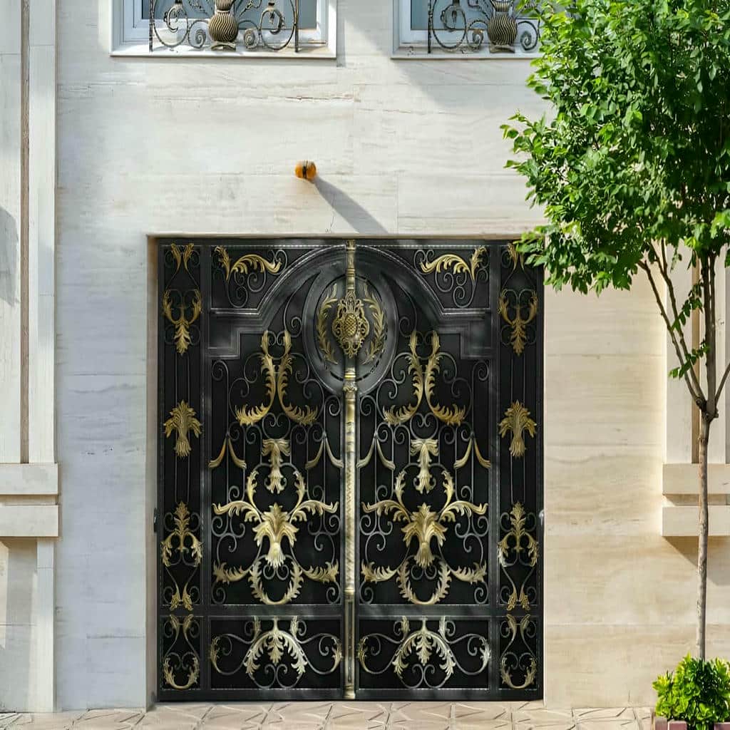 12 طرح درب حیاط شاسی سنگین