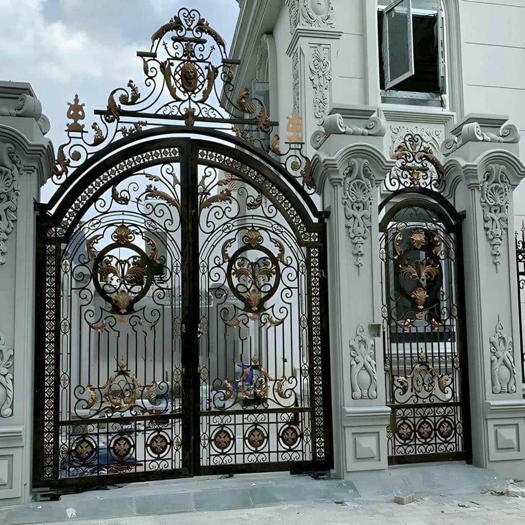 7 نمونه درب پارکینگ ریلی ریل زمینی