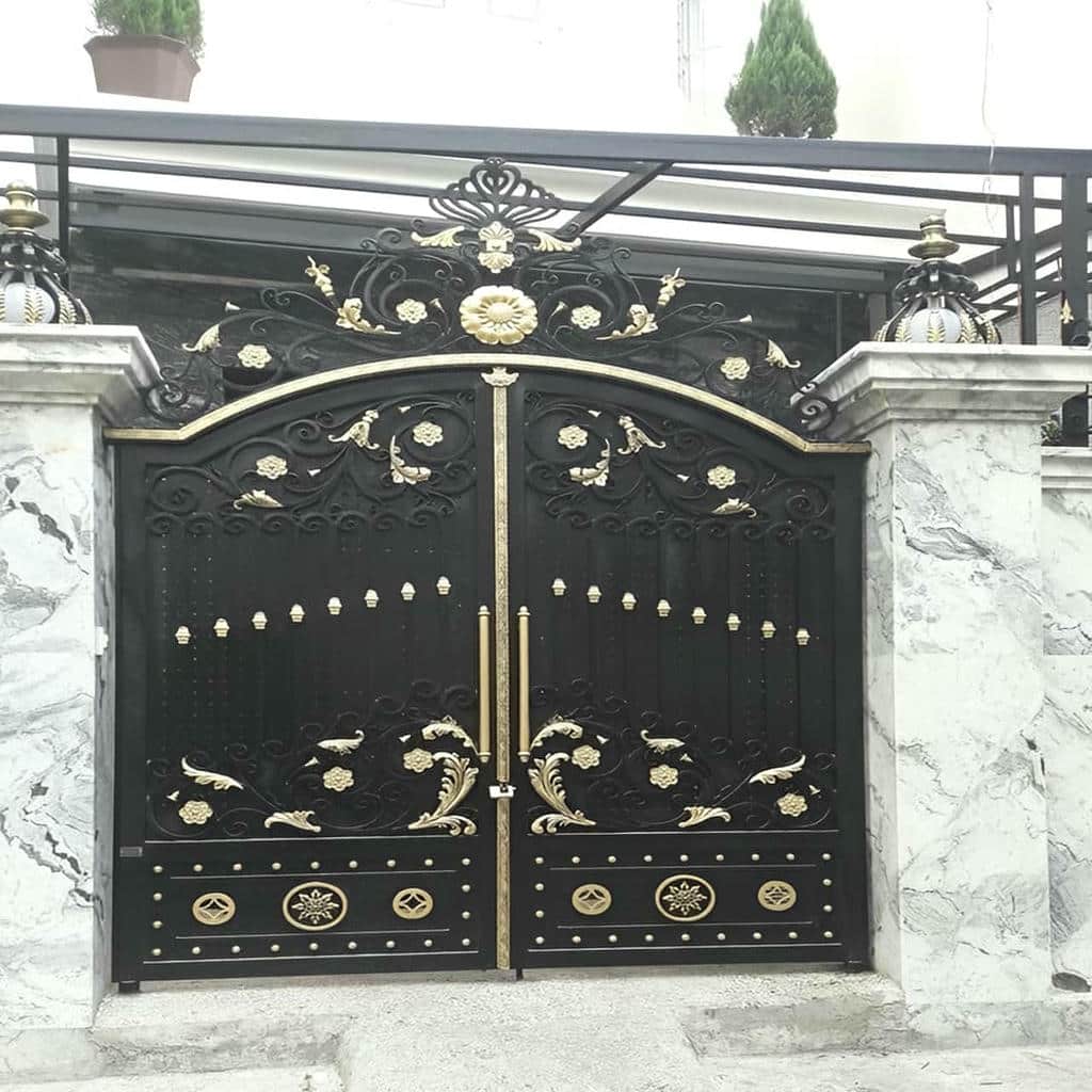 7 مدل درب حیاط