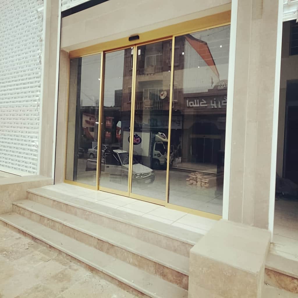 نصب سنسور درب اتوماتیک شیشه ای حرکتی با تنظیم زاویه