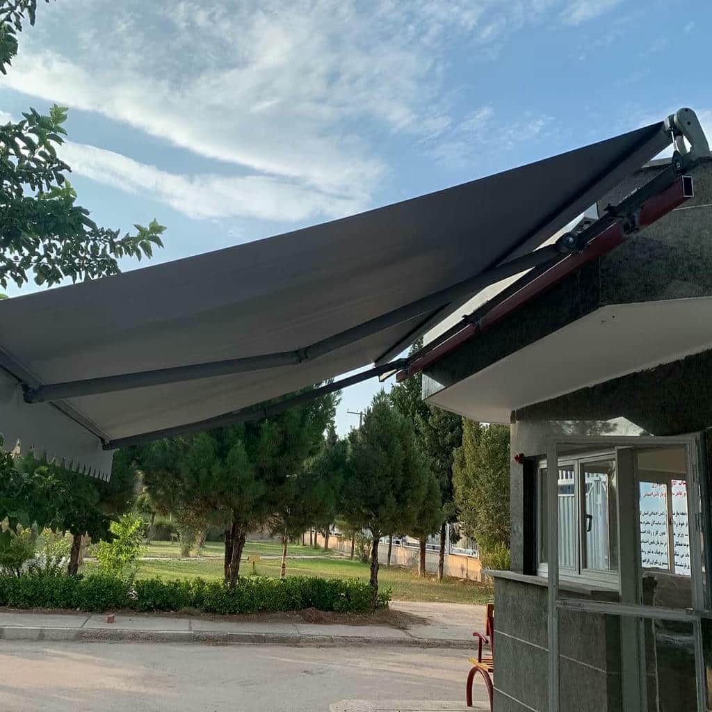 سایبان پارکینگ تاشو مقاوم