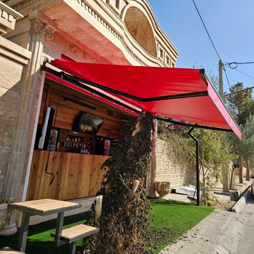 سایبان دوطرفه مدل اتوماتیک