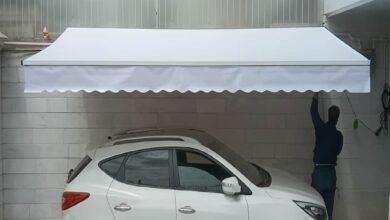 سایبان ضد آب مدل ساده
