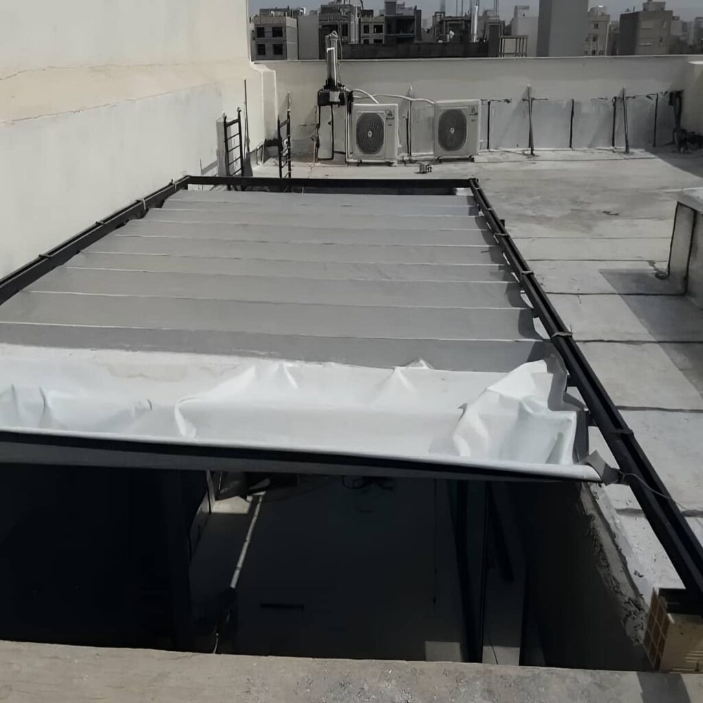 سایبان مغازه بازویی متحرک